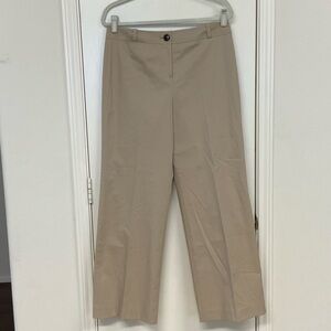 Talbots Tan Wide Leg Women's Pants